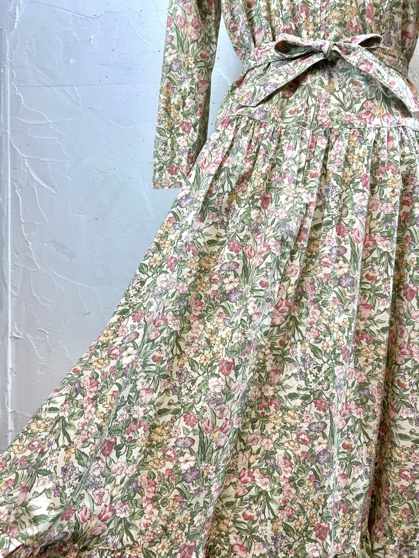Vintage Flower Dress NEW YORK/PARIS [A29423]