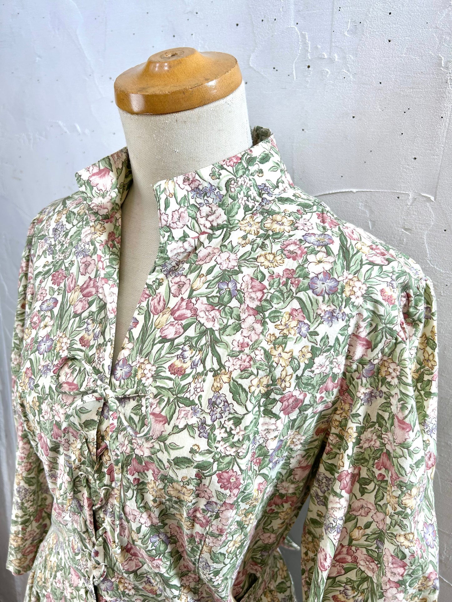 Vintage Flower Dress NEW YORK/PARIS [A29423]