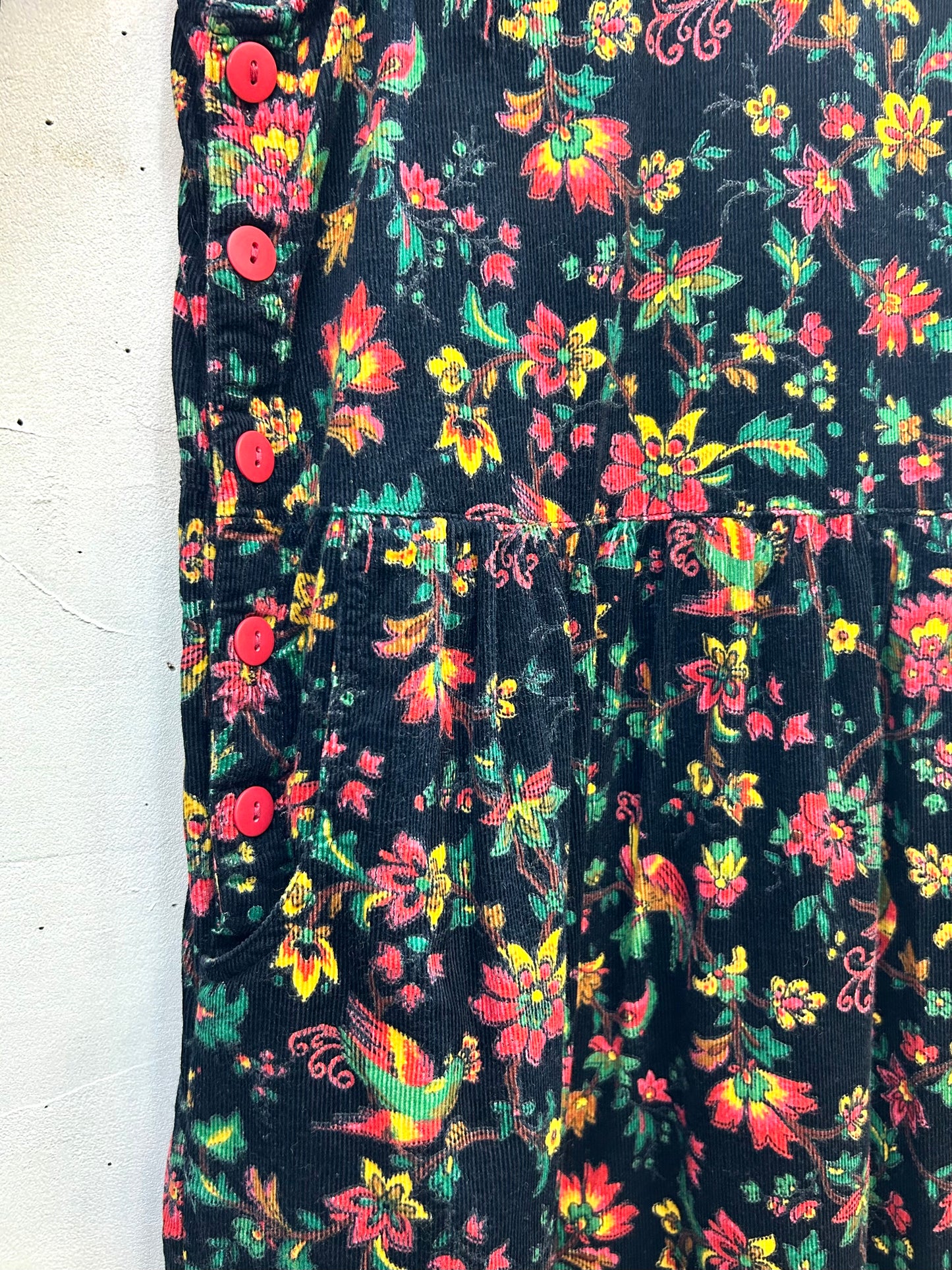 Vintage Corduroy Dress  [J28740]