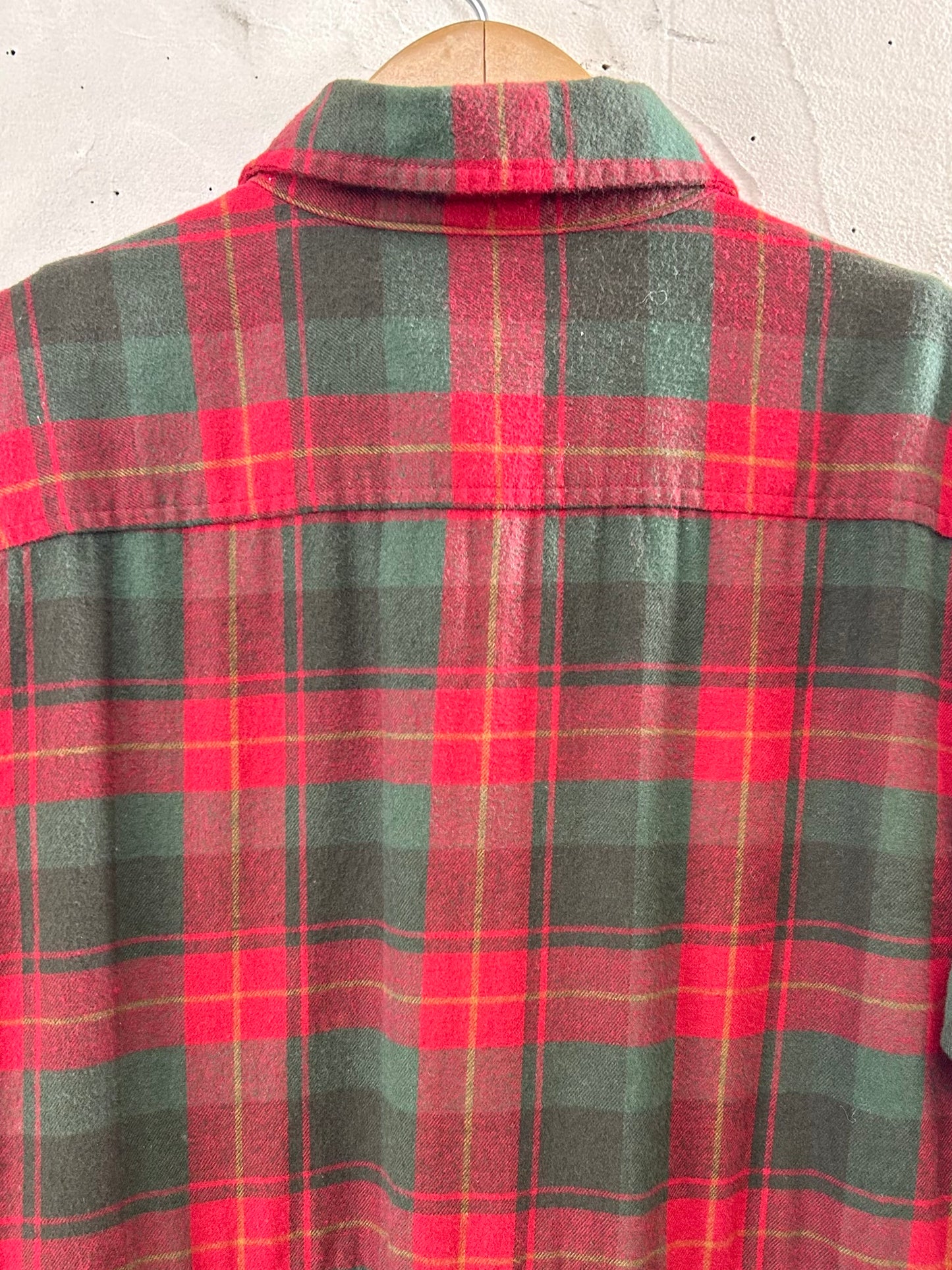 Vintage Flannel Dress  [J28741]