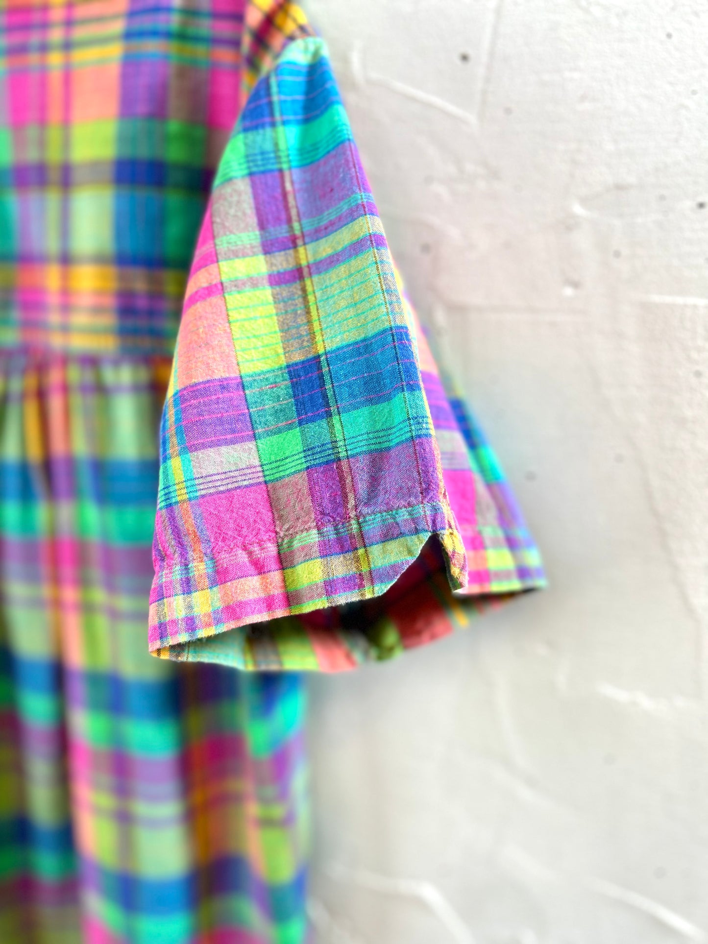 Vintage  Plaid Shirt [D30055]