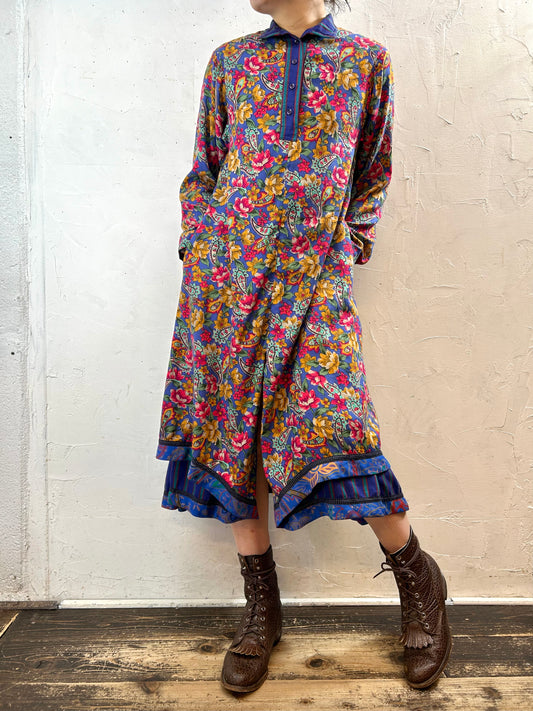 Vintage Dress 〜KOOS VAN DEN AKKER〜 [H28325]