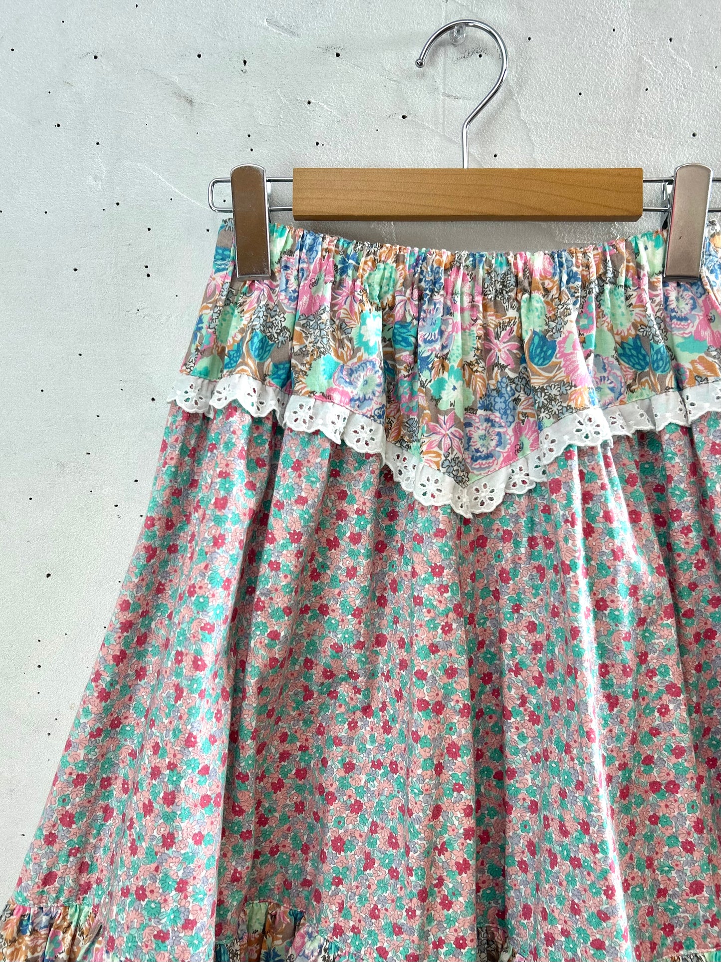 Vintage Tiered Skirt [B29625]