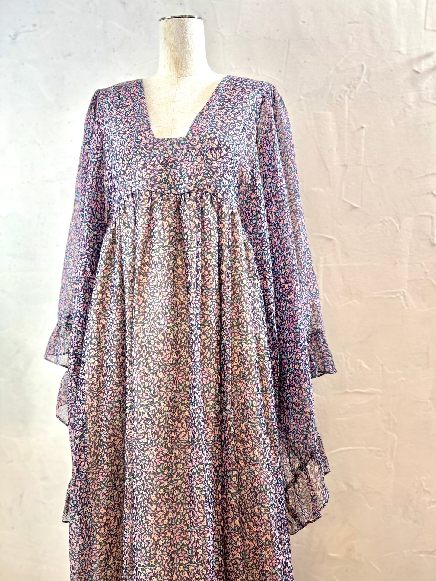 ’70s Vintage Dress〜GUNNE SAX 〜 [E30274]