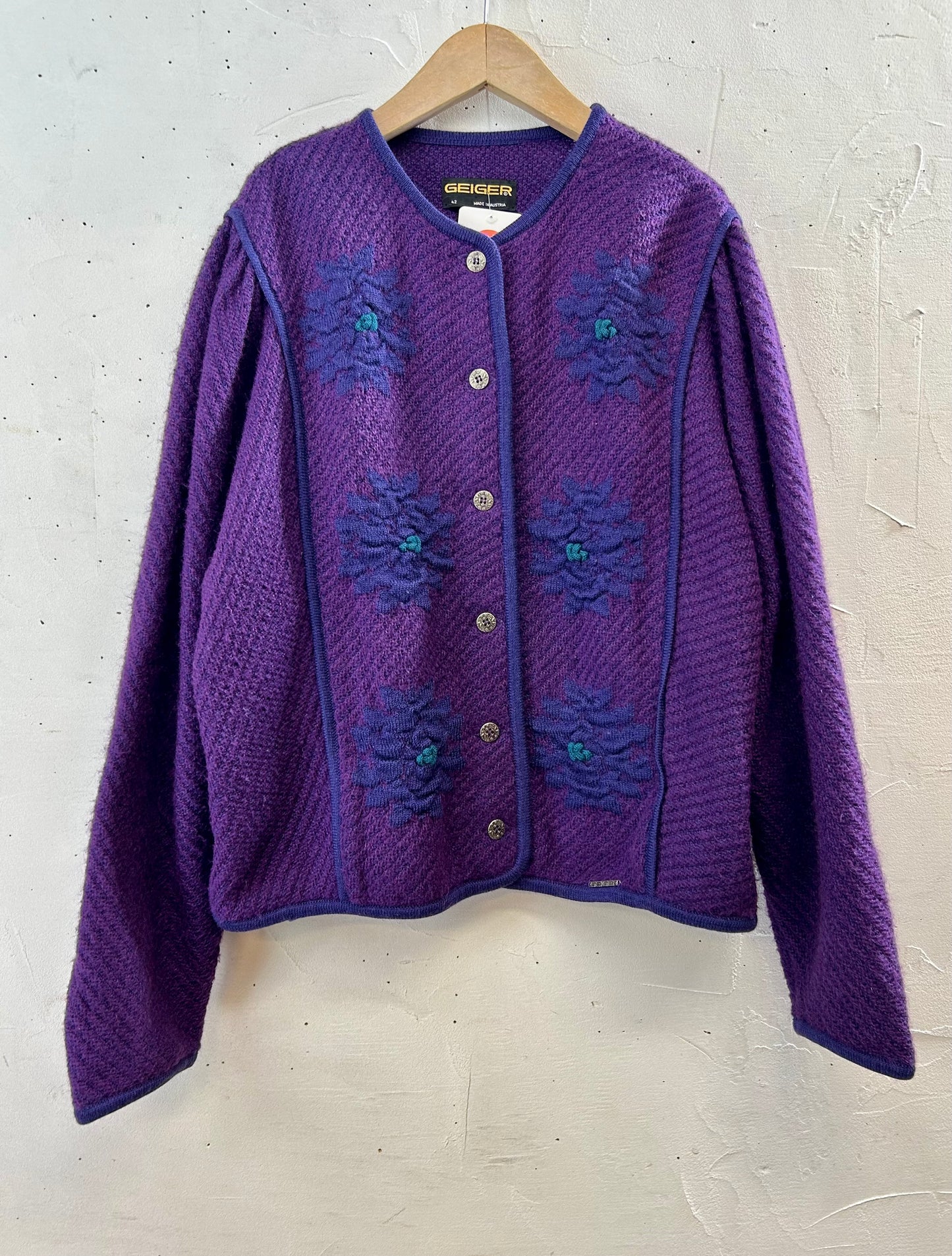 Vintage Tyrol Knit Cardigan 〜GEIGER〜 [I28540]