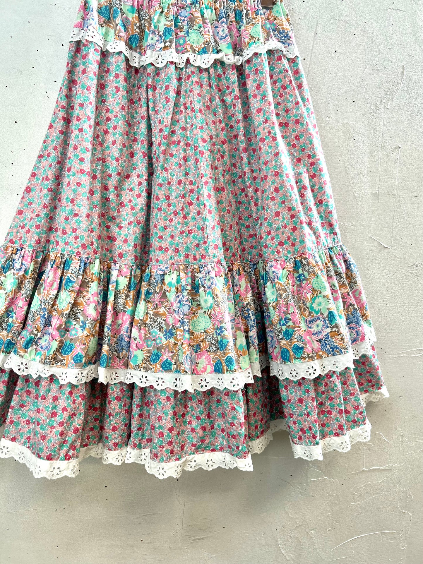 Vintage Tiered Skirt [B29625]