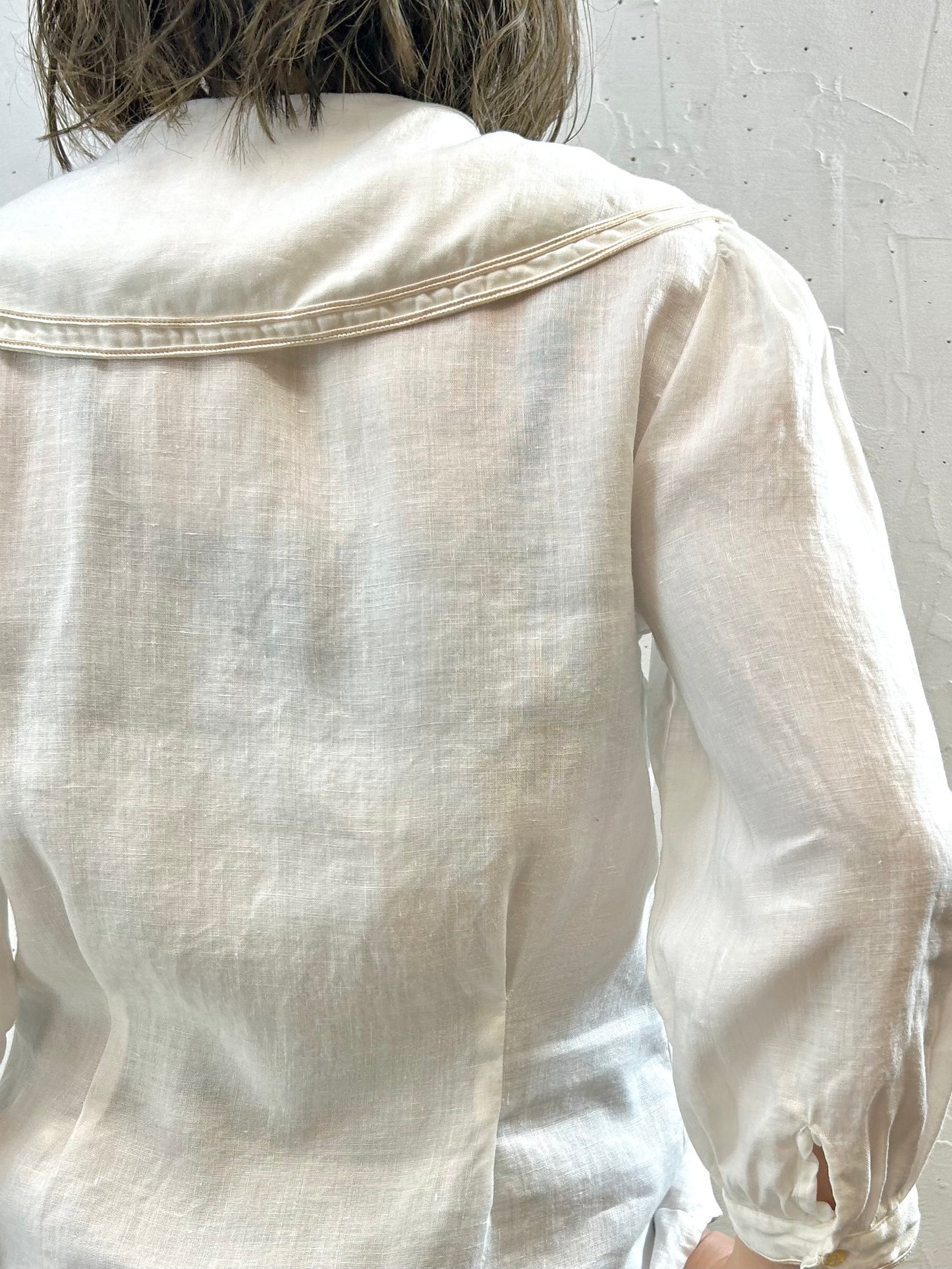 Vintage White Blouse 〜HERMAN GEIST〜[F27650]