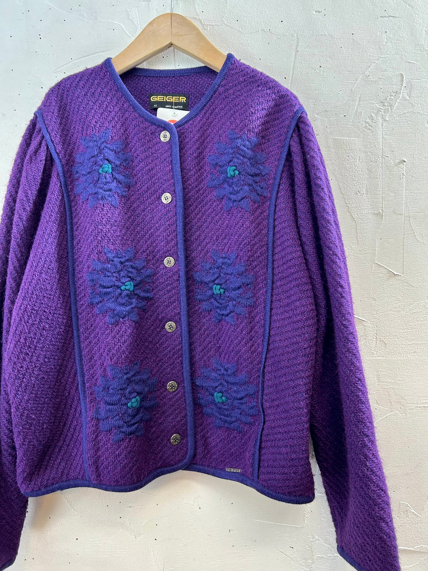 Vintage Tyrol Knit Cardigan 〜GEIGER〜 [I28540]