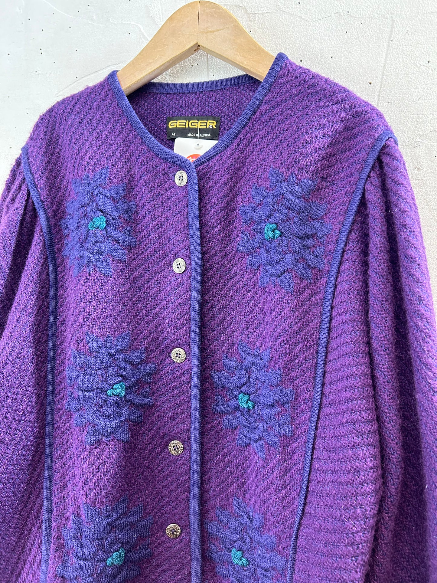 Vintage Tyrol Knit Cardigan 〜GEIGER〜 [I28540]