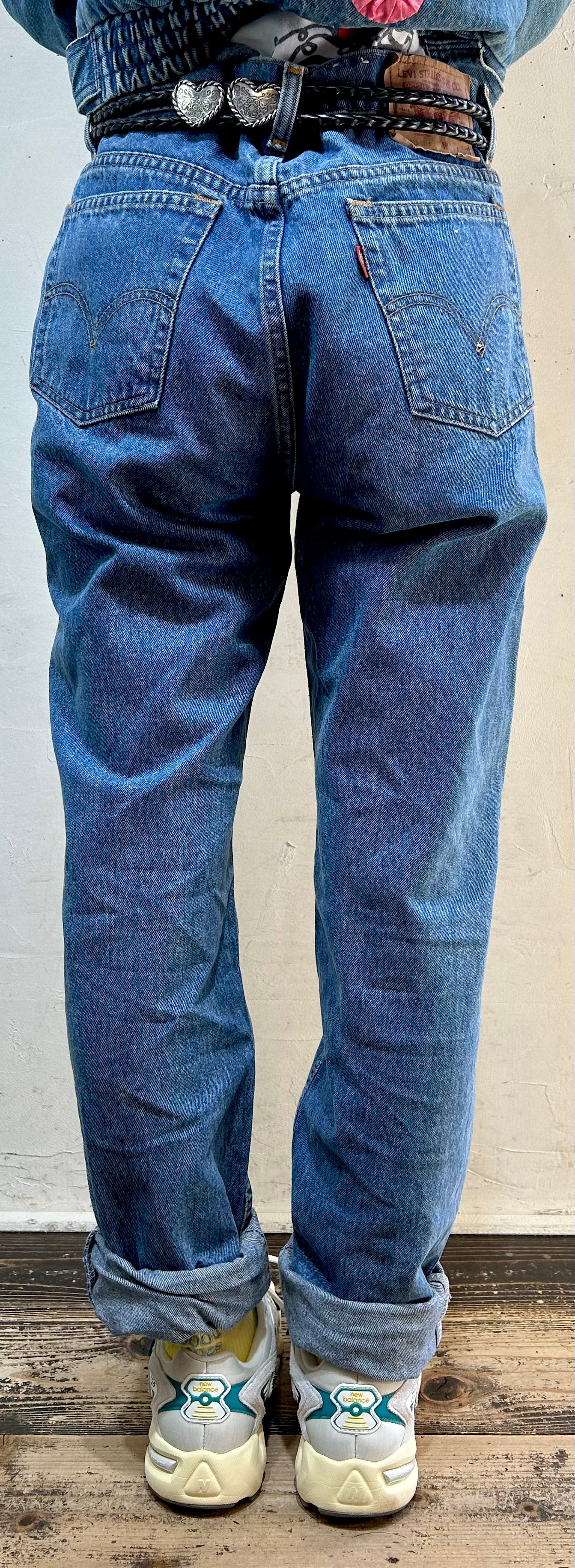 Vintage Hand Painted Pants 〜Levi′s〜 [I25067]