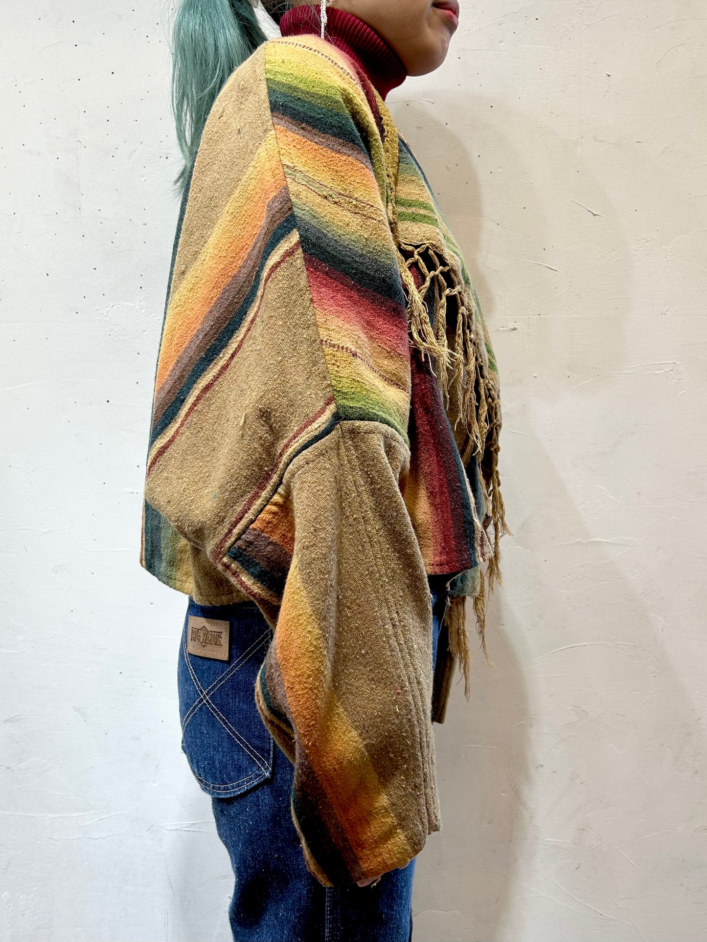 Vintage Fringe Chimayo Jacket [L25849]