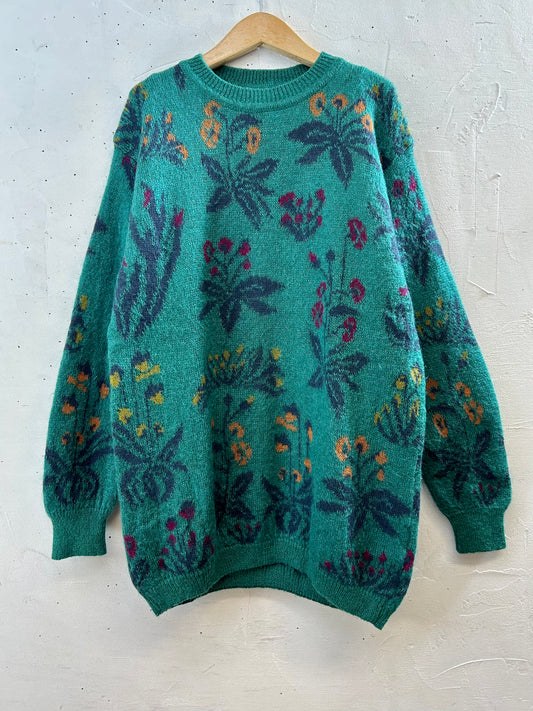 Vintage Knit Sweater [I28535]