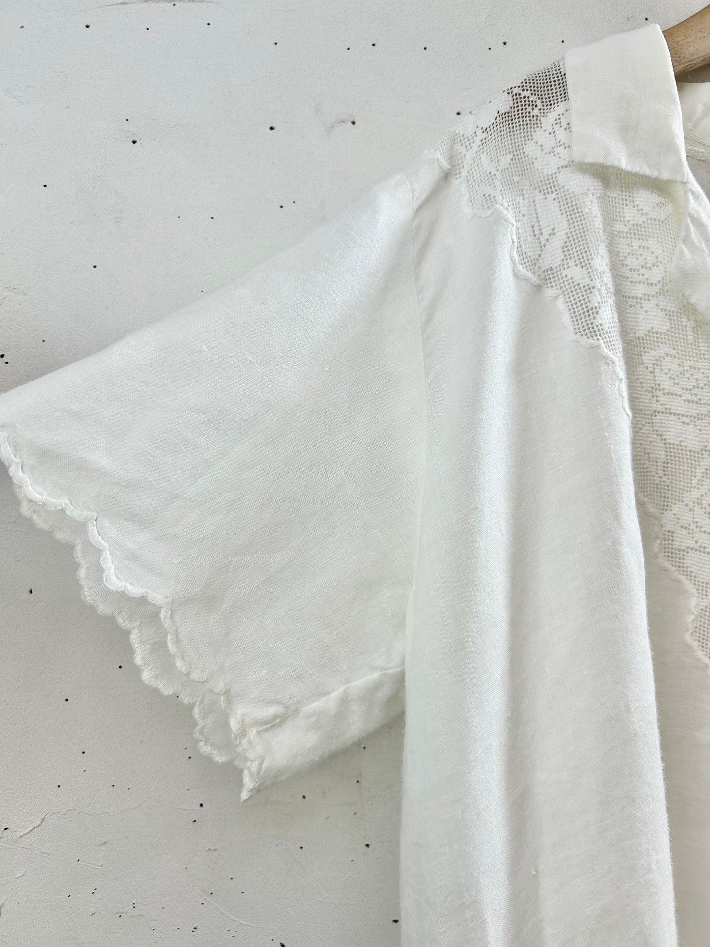 Vintage Open Collar Shirt [F30473]