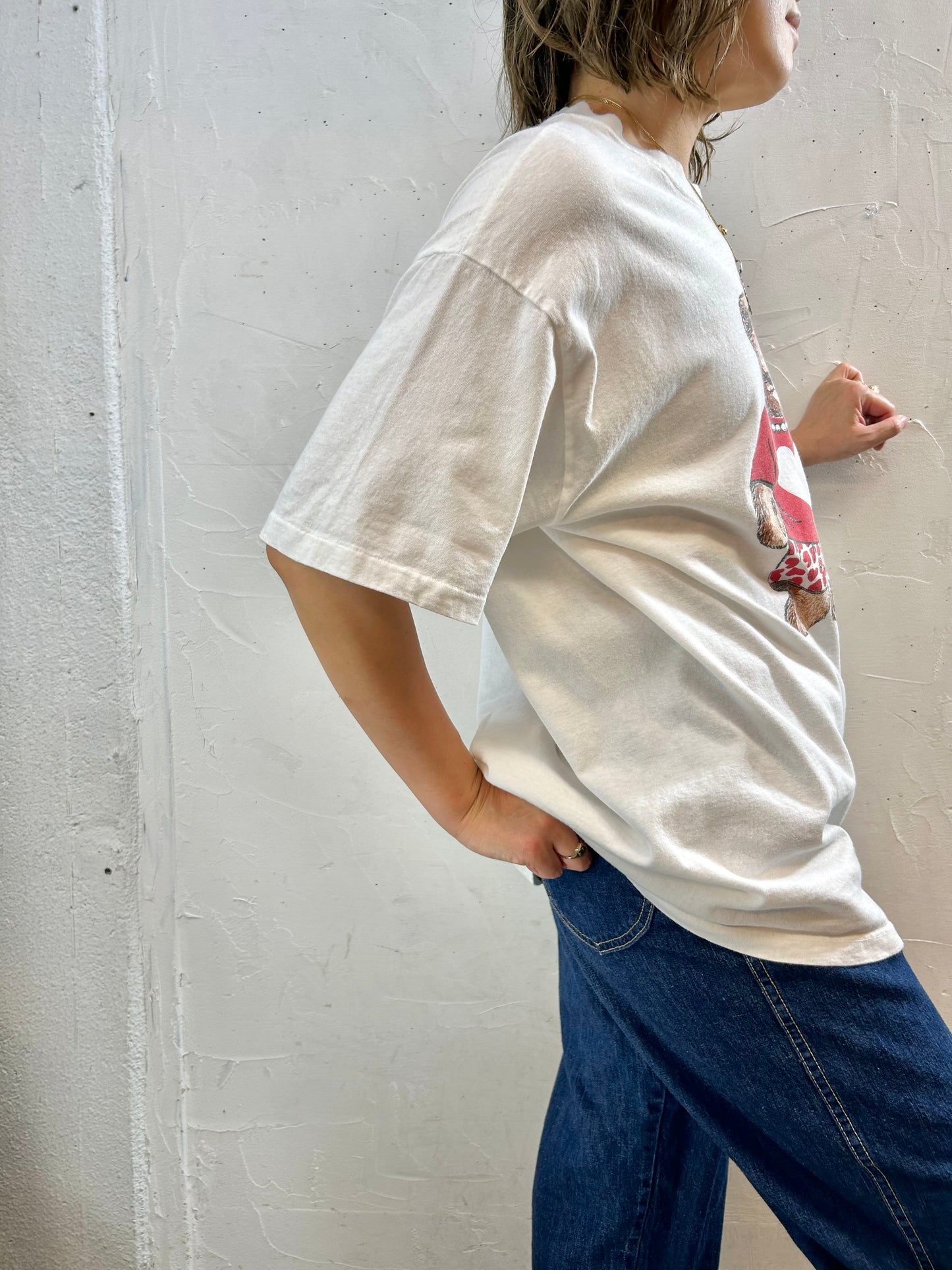 ’90s Cotton T-Shirt〜TOUCH OF GOLD〜[F27653]