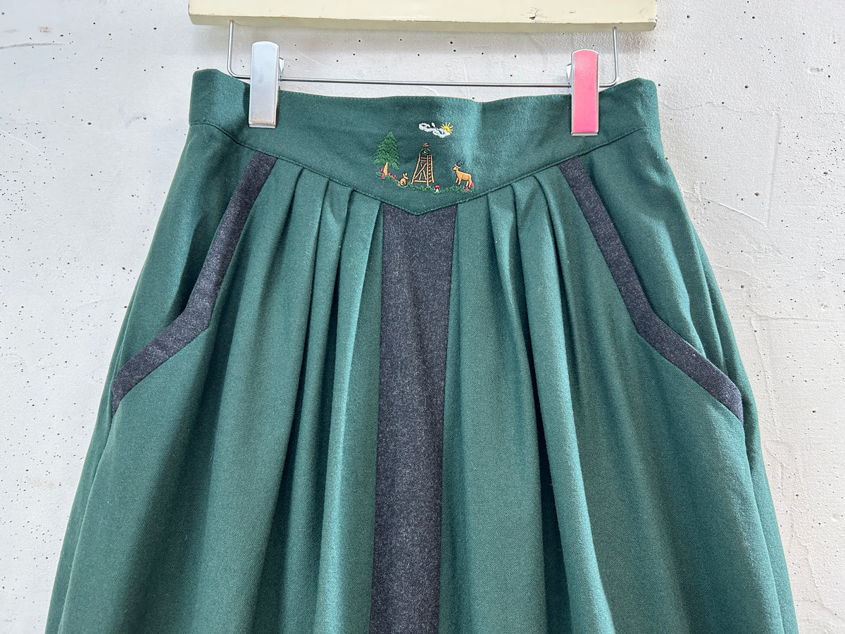 Vintage Tyrol Skirt [J34382]