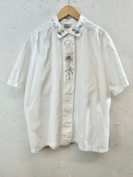 Vintage Embroidery Shirt [F30472]