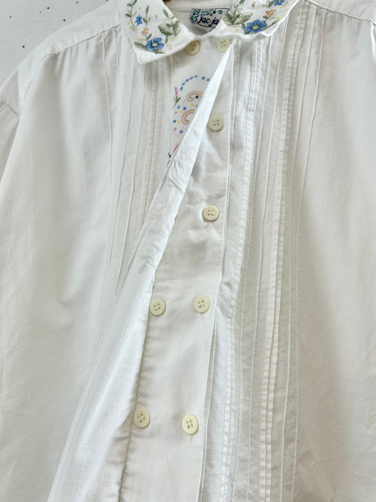 Vintage Embroidery Shirt [F30472]