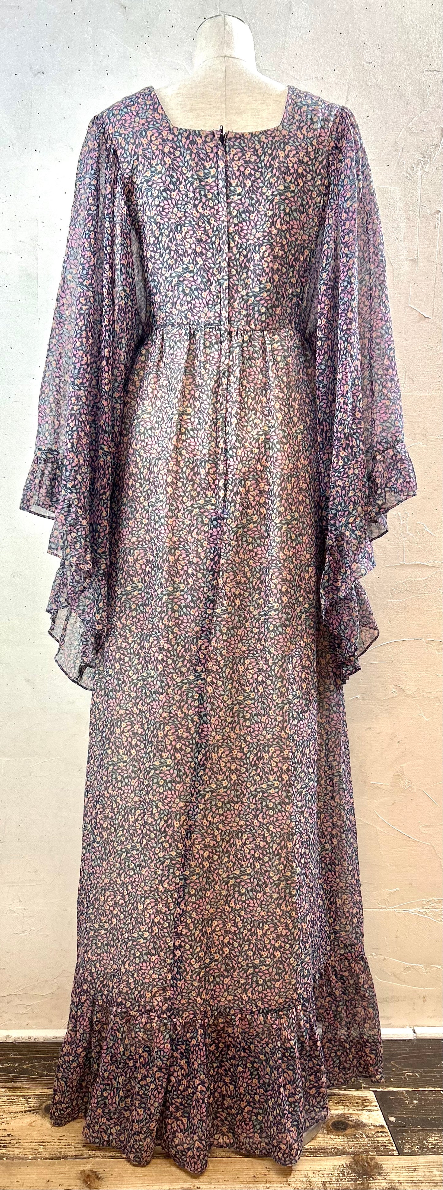 ’70s Vintage Dress〜GUNNE SAX 〜 [E30274]