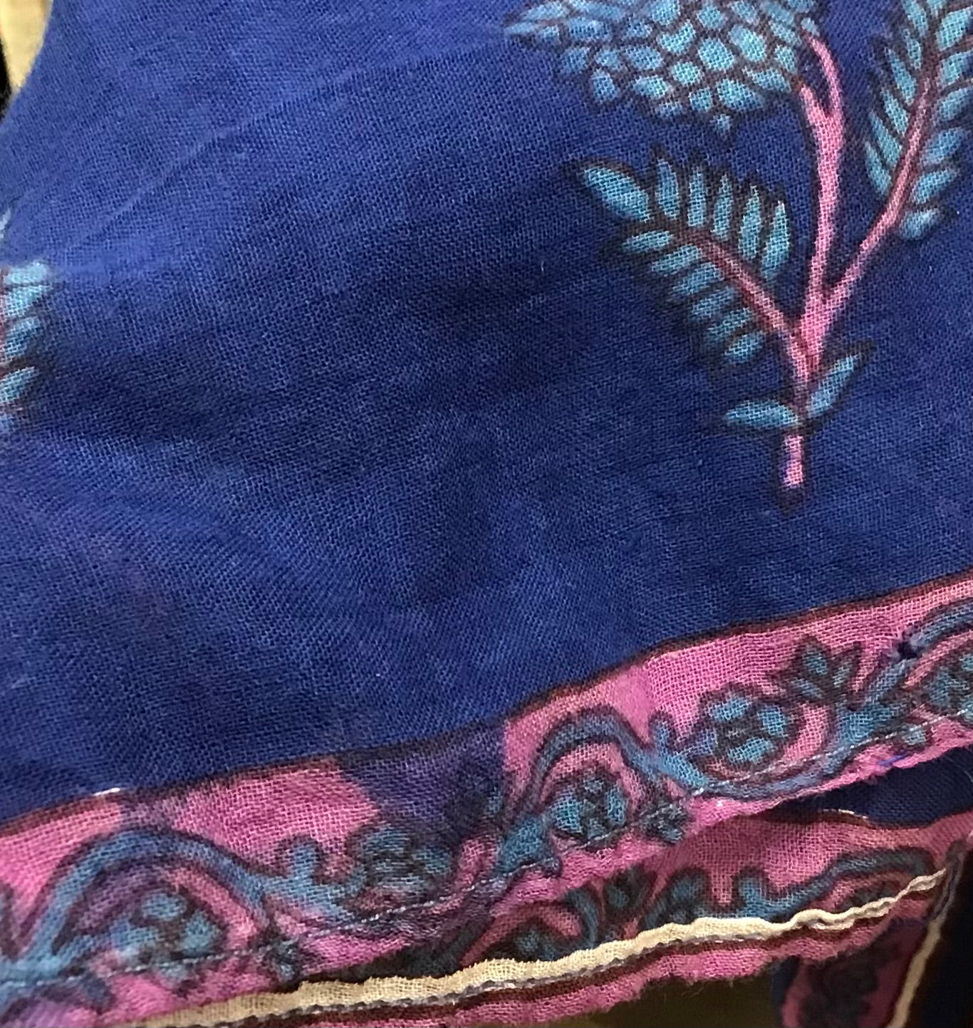 Vintage Indian Cotton Dress [H24766]