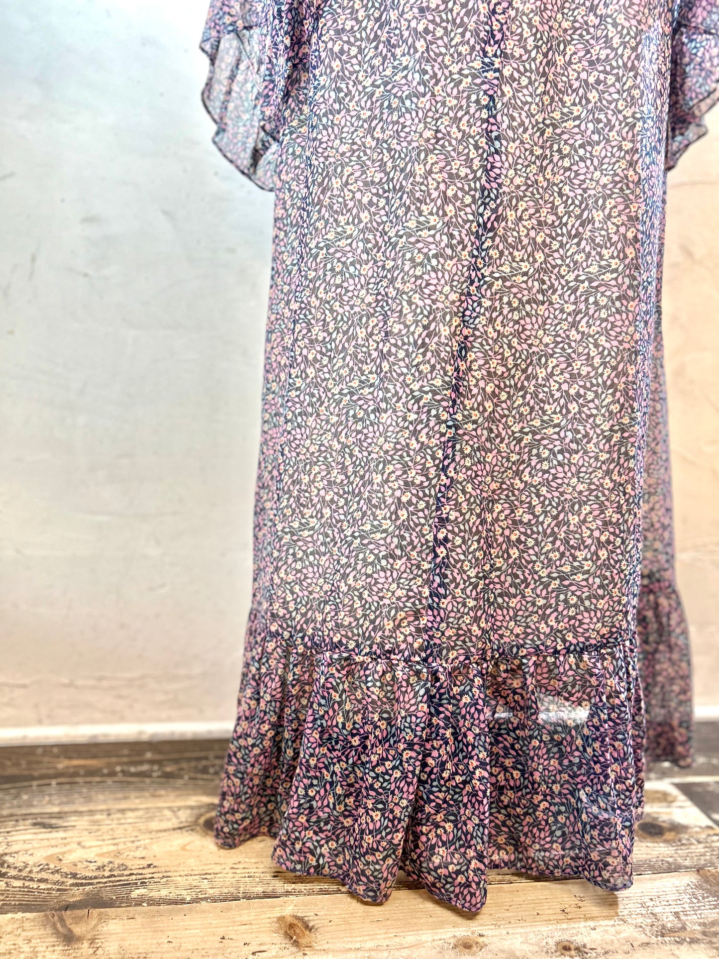 ’70s Vintage Dress〜GUNNE SAX 〜 [E30274]