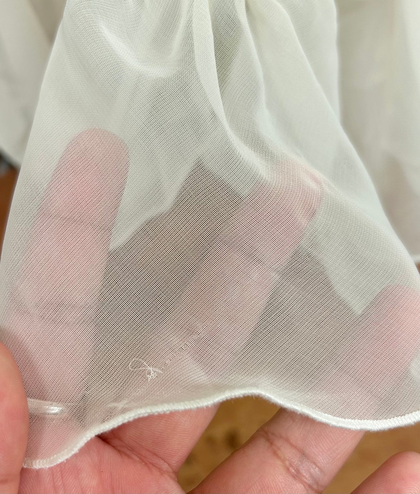 Vintage Sheer Blouse [F30480]
