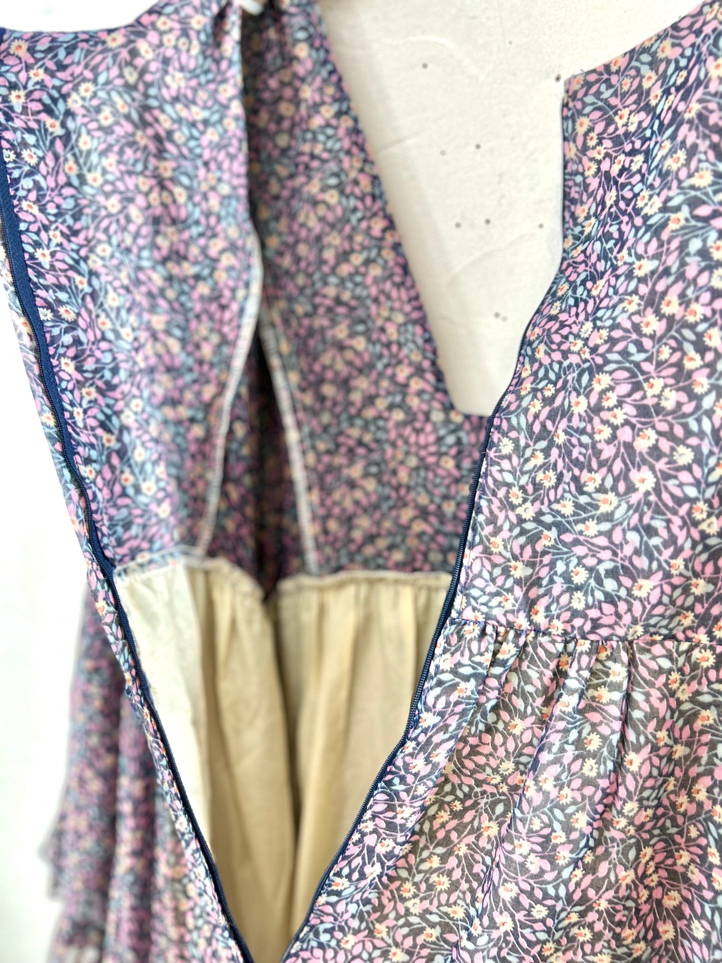 ’70s Vintage Dress〜GUNNE SAX 〜 [E30274]