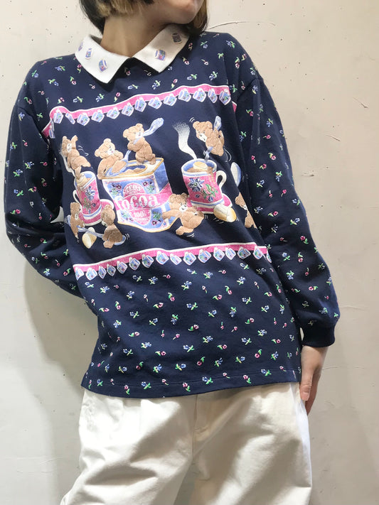 Vintage Fancy Sweat 〜SPUMONI〜 [A26087]