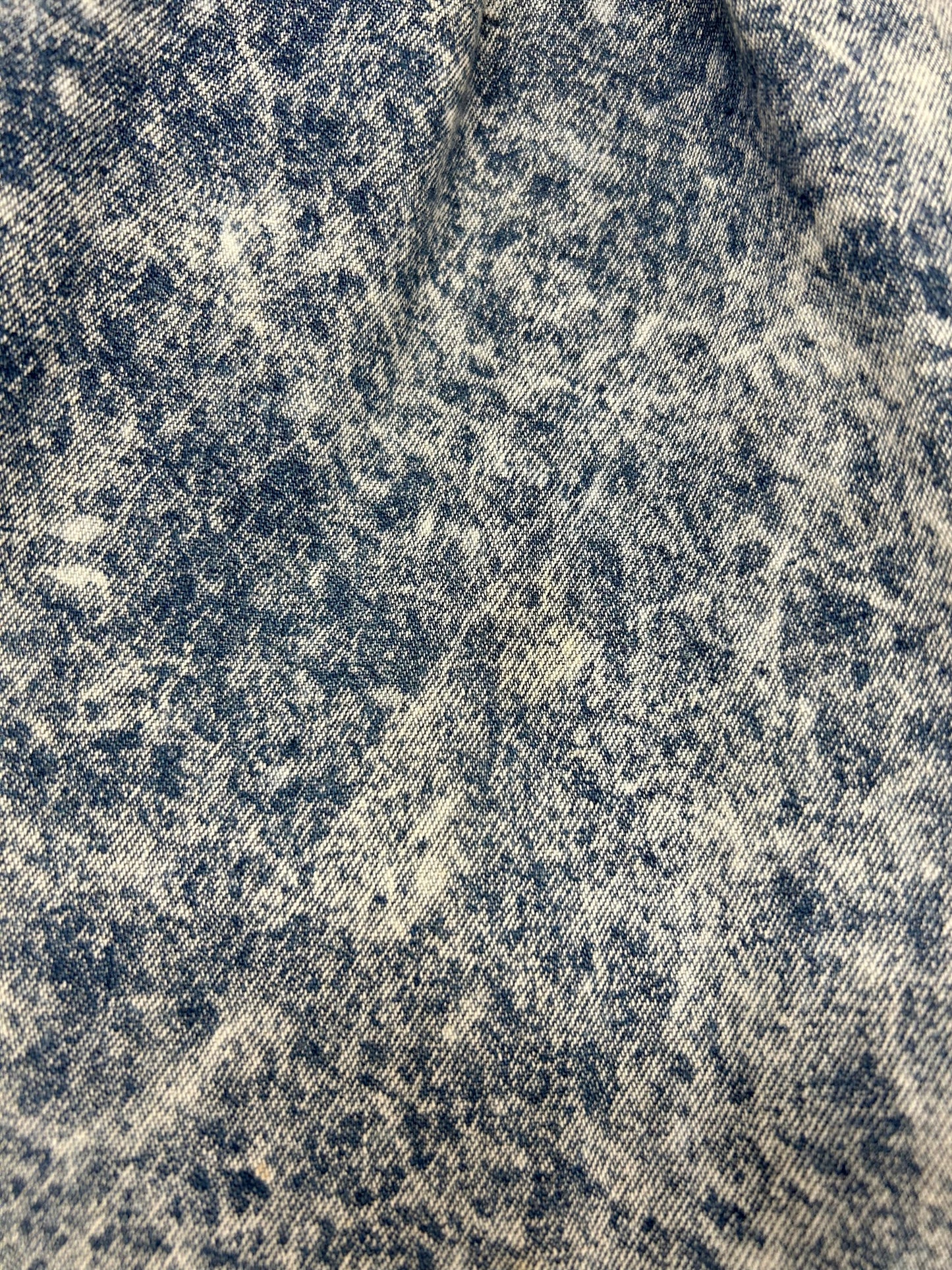 Vintage Chemical Denim Skirt [E30265]