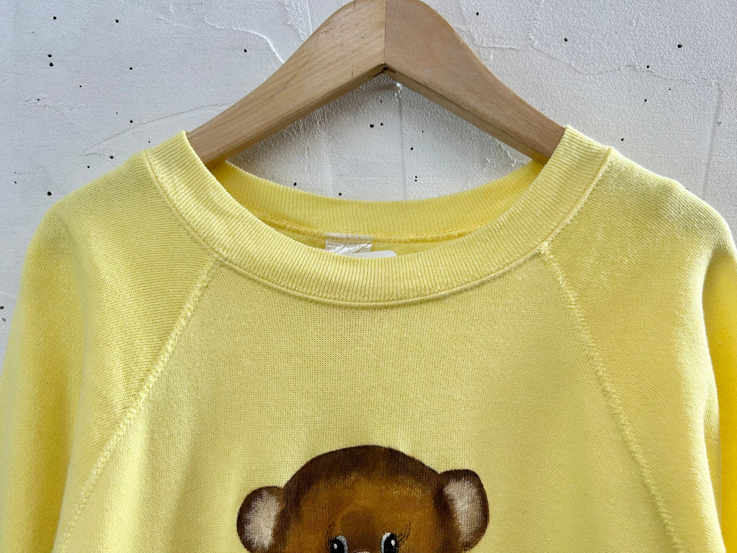'80s Vintage Hand Painted Sweat MADE IN USA 〜Tultex〜 [C29637]