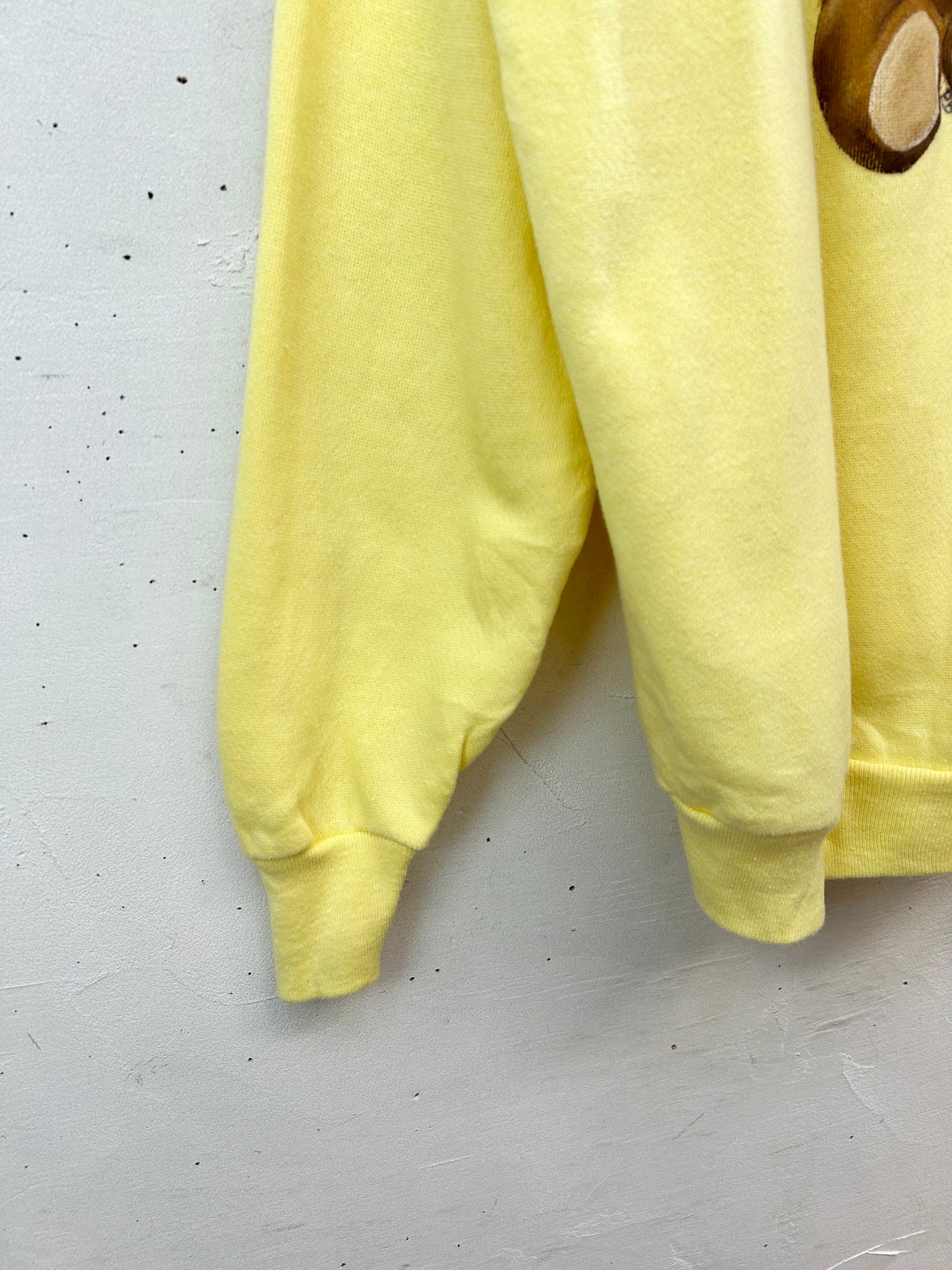 '80s Vintage Hand Painted Sweat MADE IN USA 〜Tultex〜 [C29637]