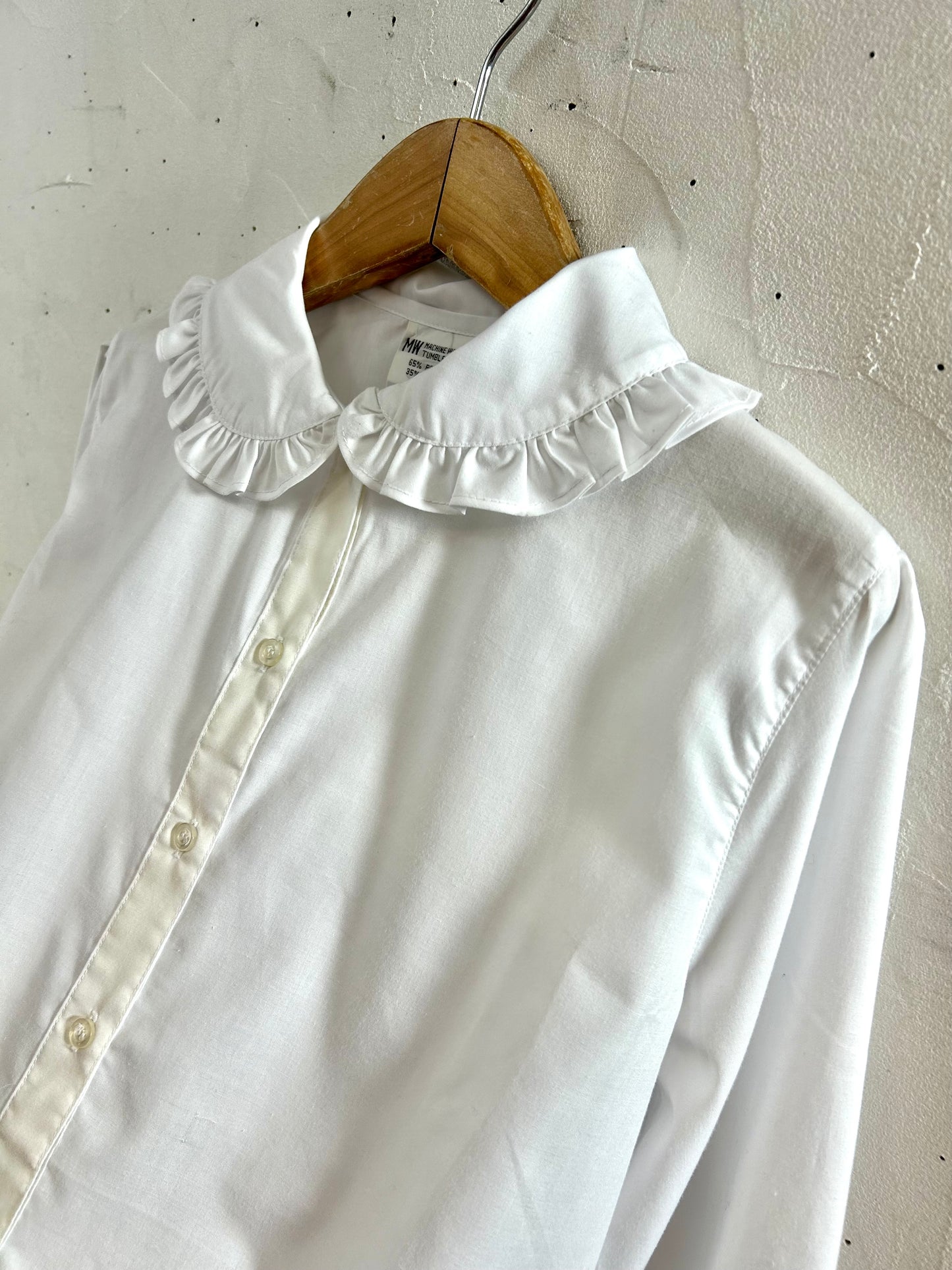 Vintage White Blouse  [H28744]