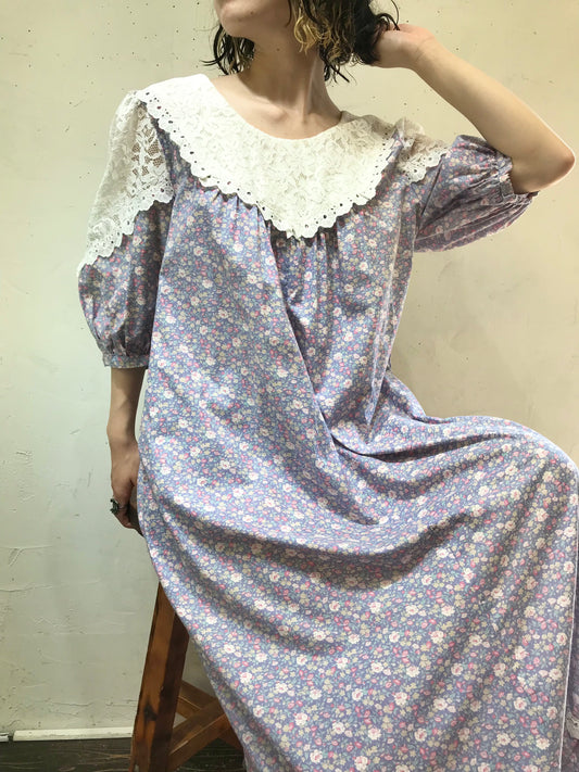 ’70s Vintage Hawaiian Dress 〜MADE IN USA〜[G24630]