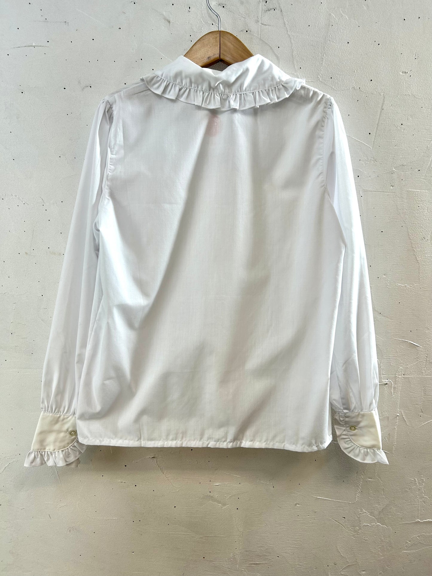 Vintage White Blouse  [H28744]