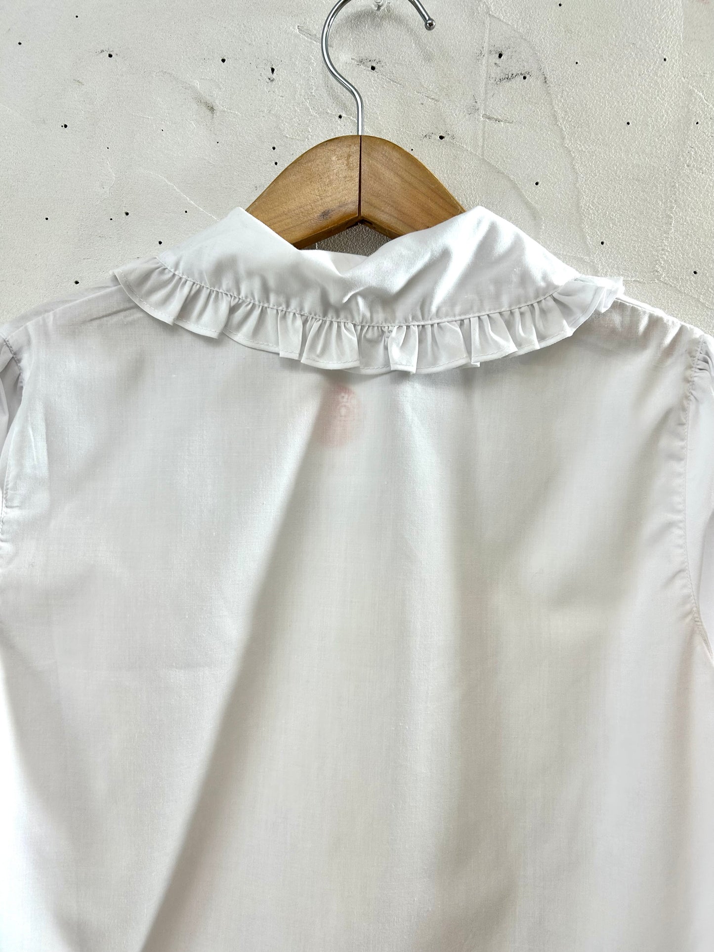 Vintage White Blouse  [H28744]