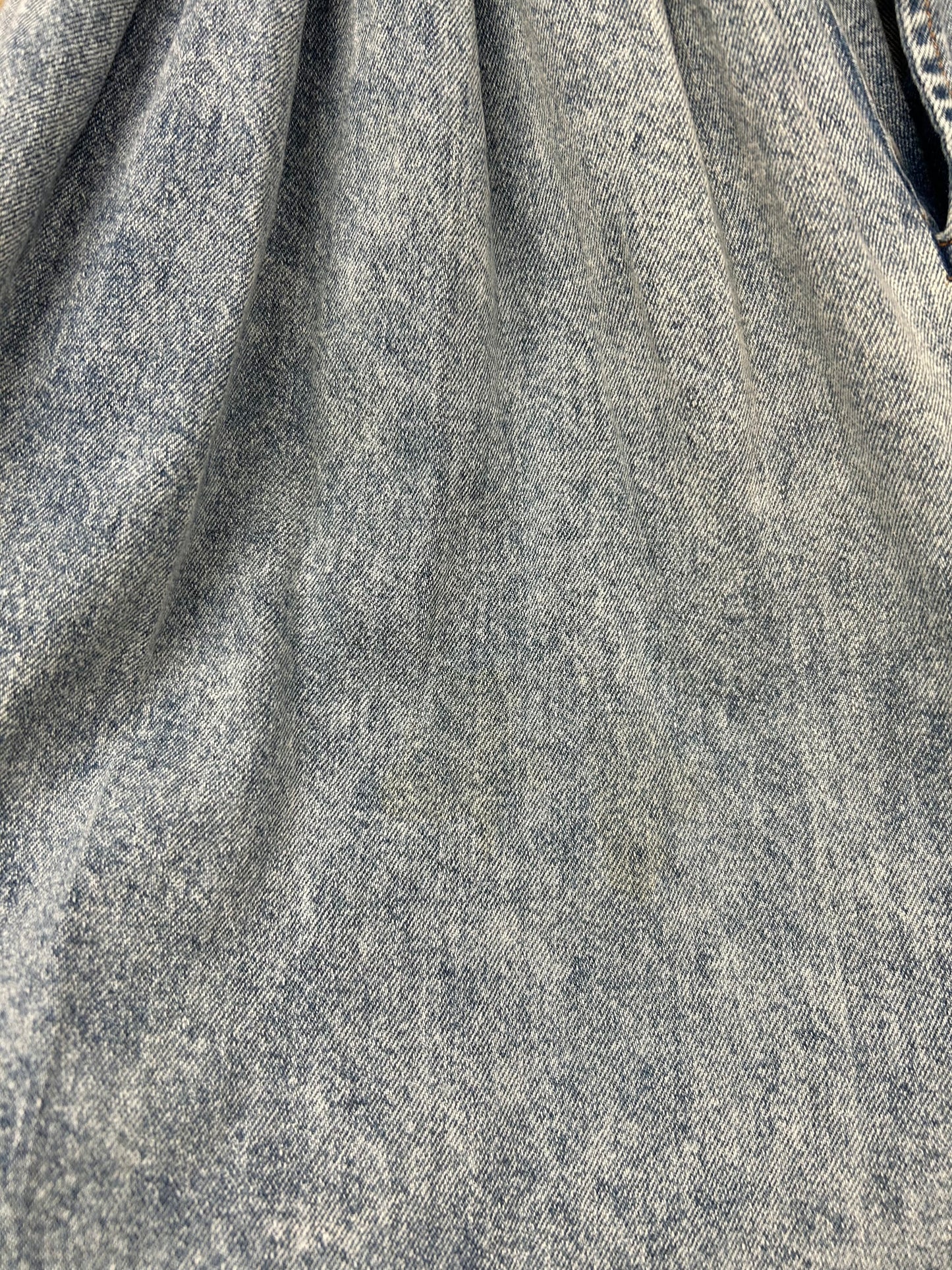 Vintage Denim Over Dress [E30270]