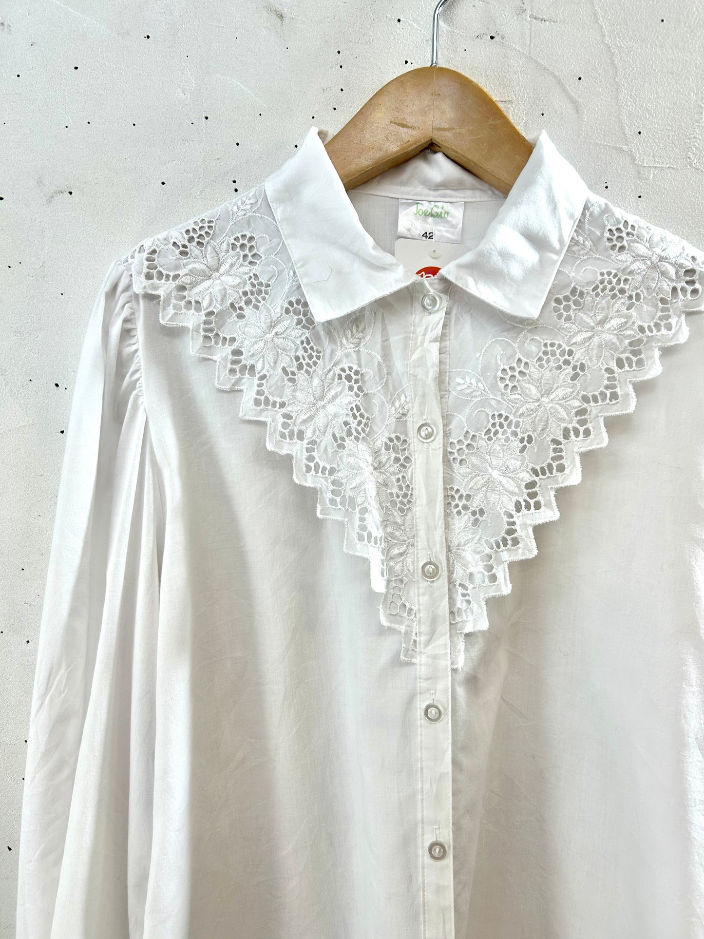 Vintage White Blouse  [H28743]