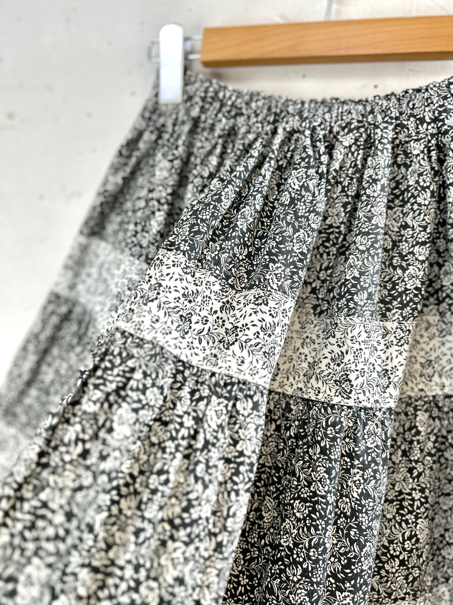Vintage Tiered Skirt [D30095]