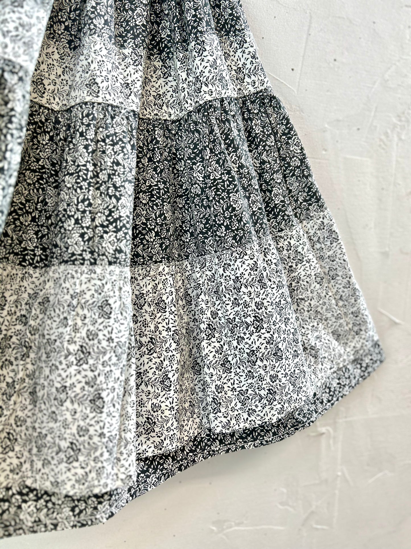 Vintage Tiered Skirt [D30095]