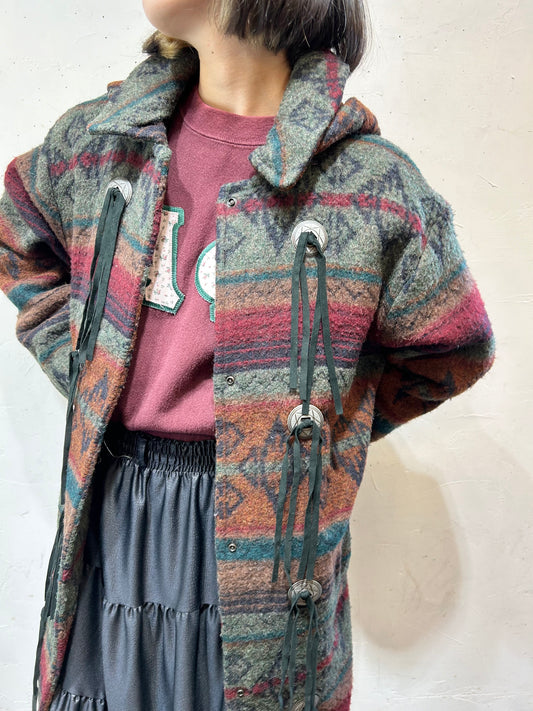 Vintage Blanket Coat 〜WOOL RICH〜[L25727]