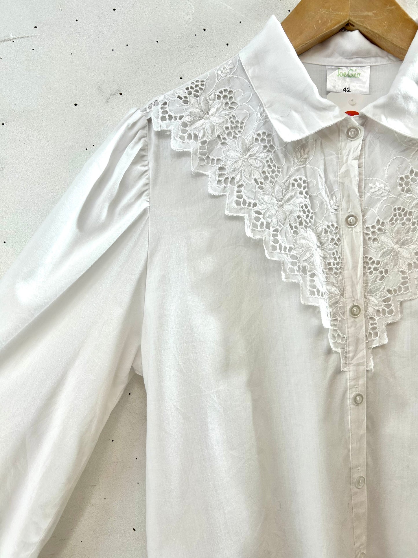 Vintage White Blouse  [H28743]