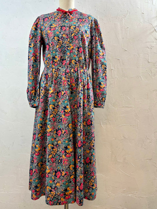 Vintage Cotton Dress [I28534]