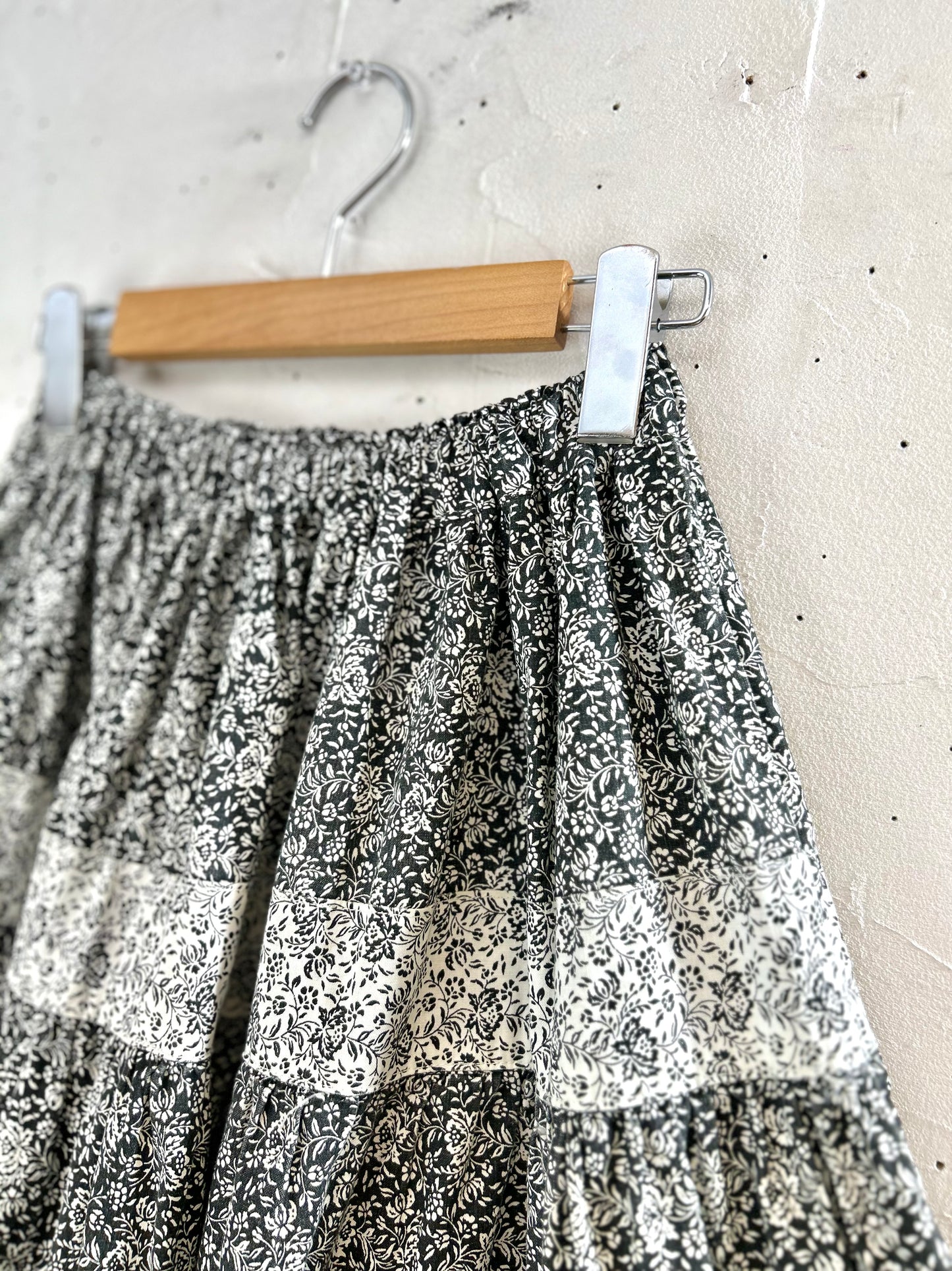 Vintage Tiered Skirt [D30095]