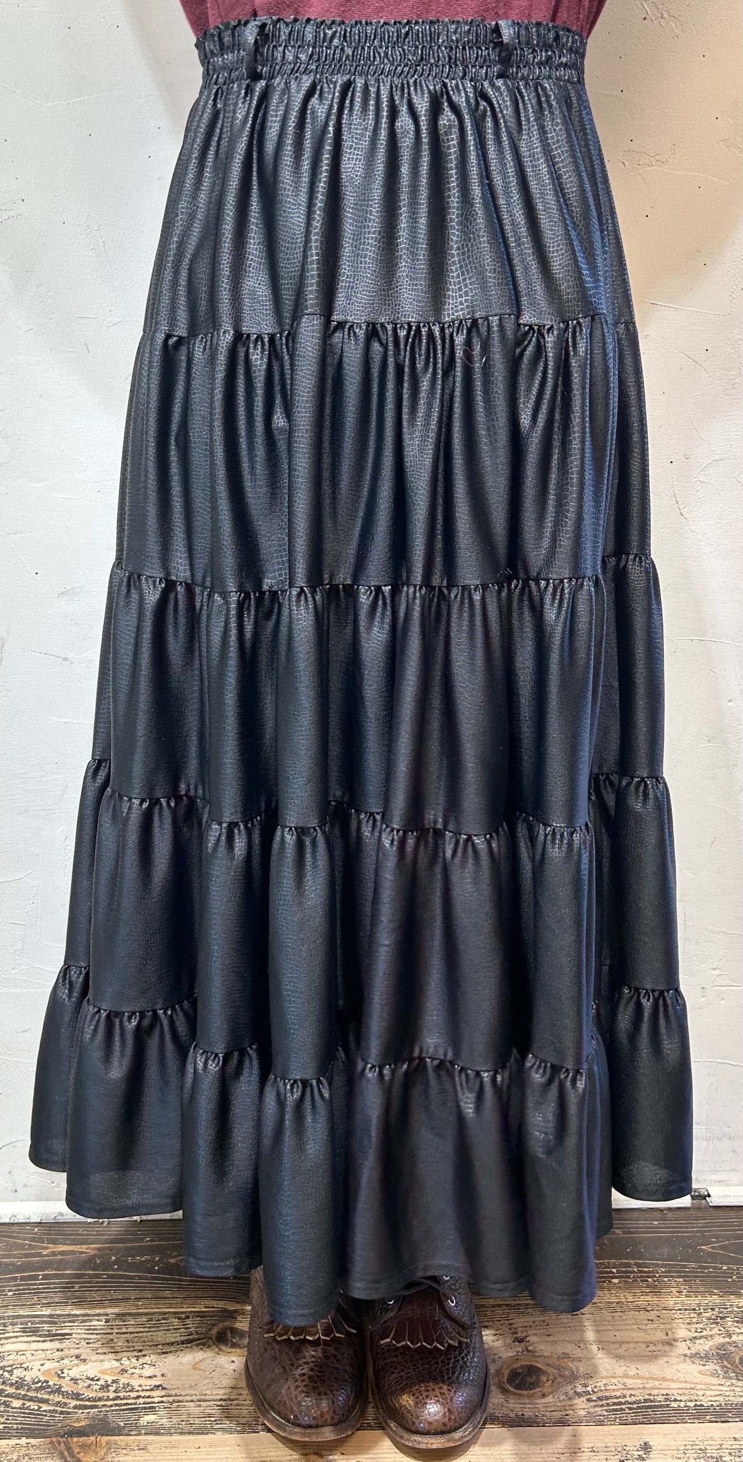 Vintage Tiered Skirt 〜YESSICA〜 [L25720]
