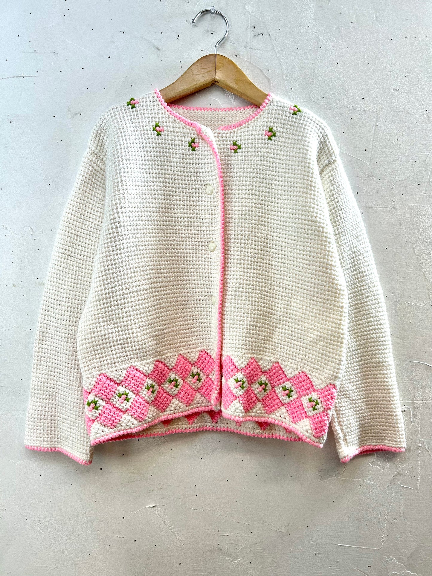 Vintage Knit Cardigan [J28742]