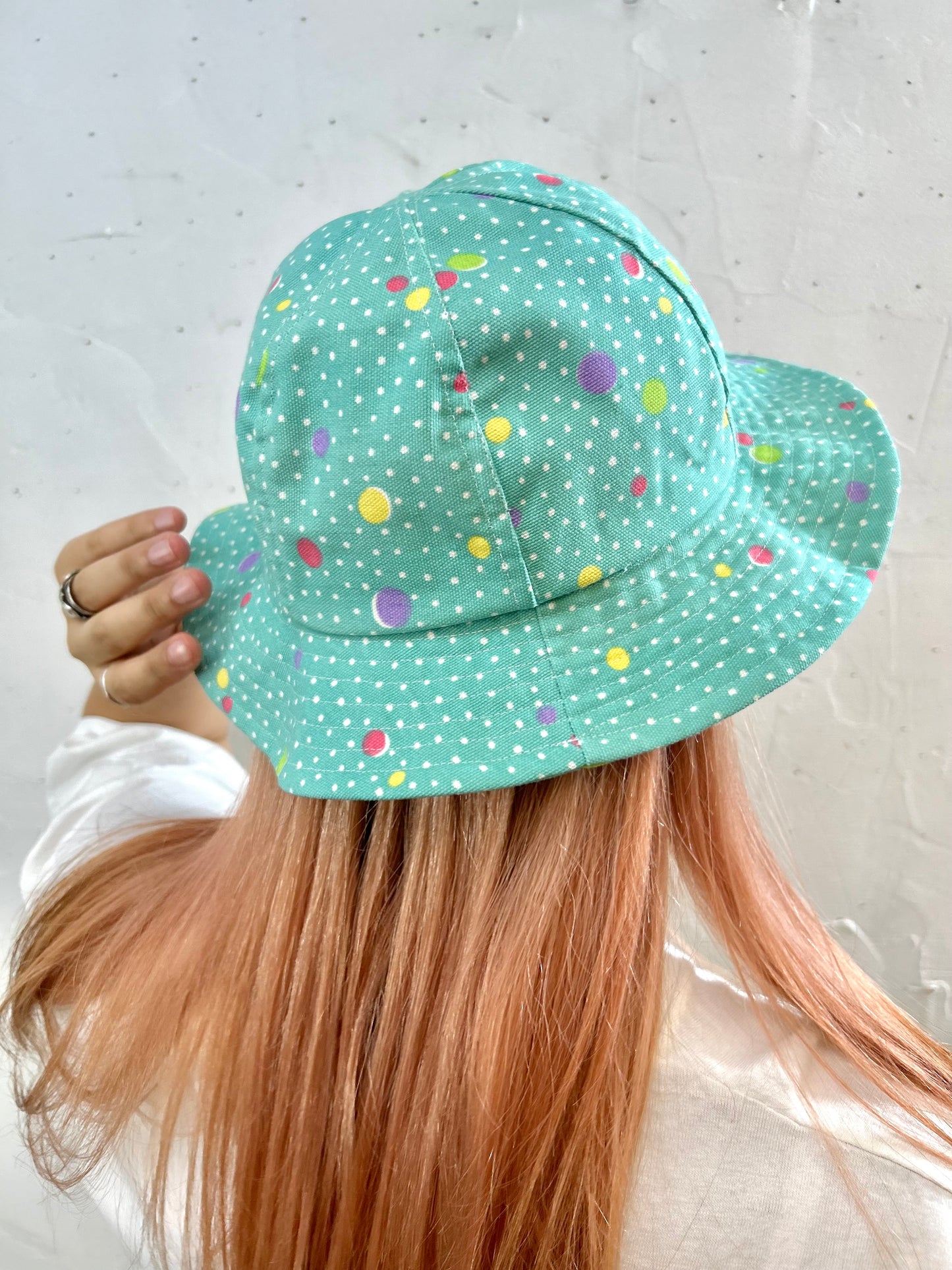 Vintage Fabric Dot Hat 〜Amy Nina〜 [F27657]