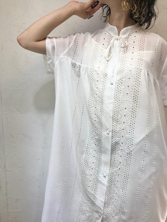 Vintage Cutwork Dress [G24634]