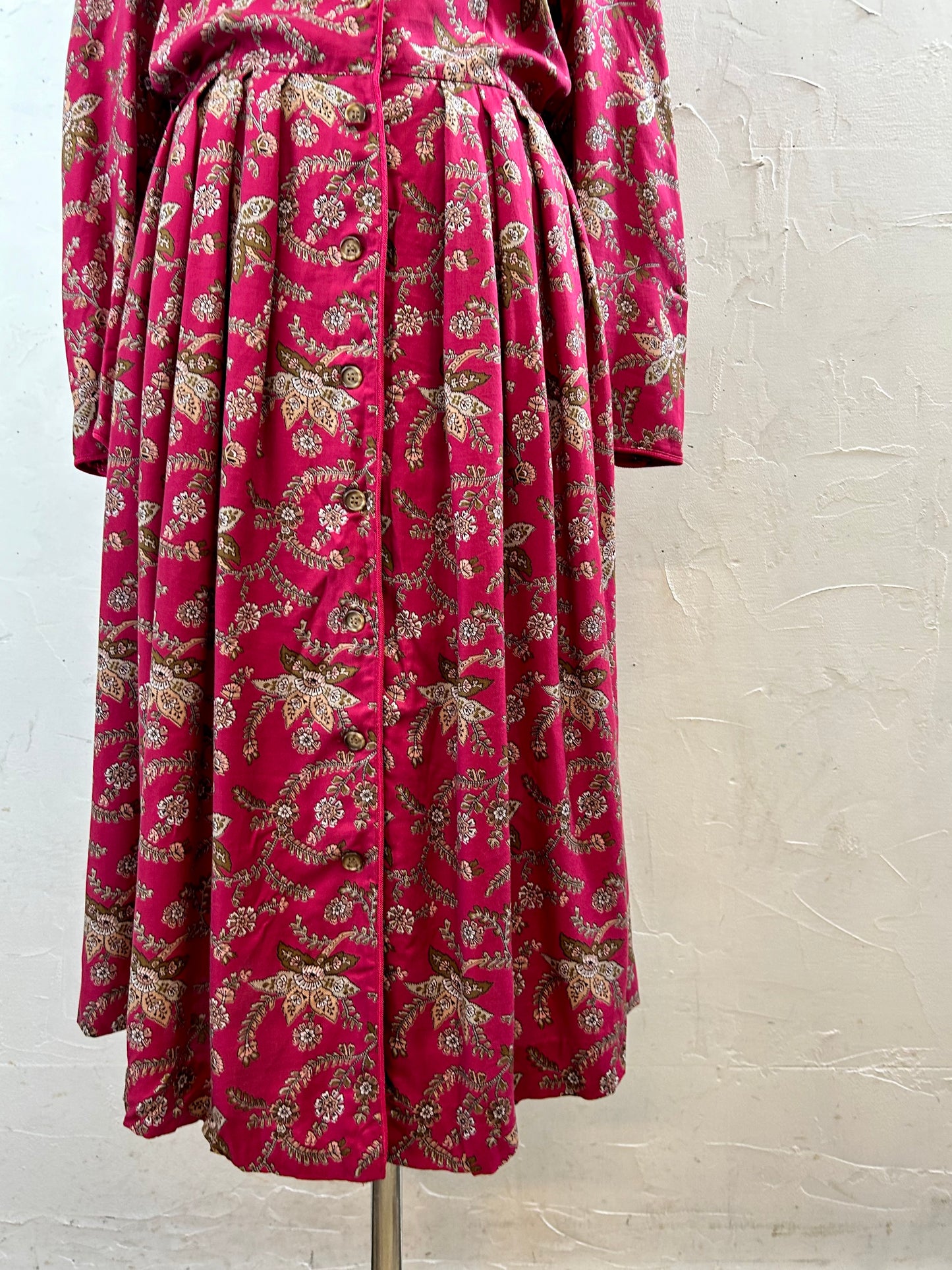 Vintage Rayon Dress [I28533]