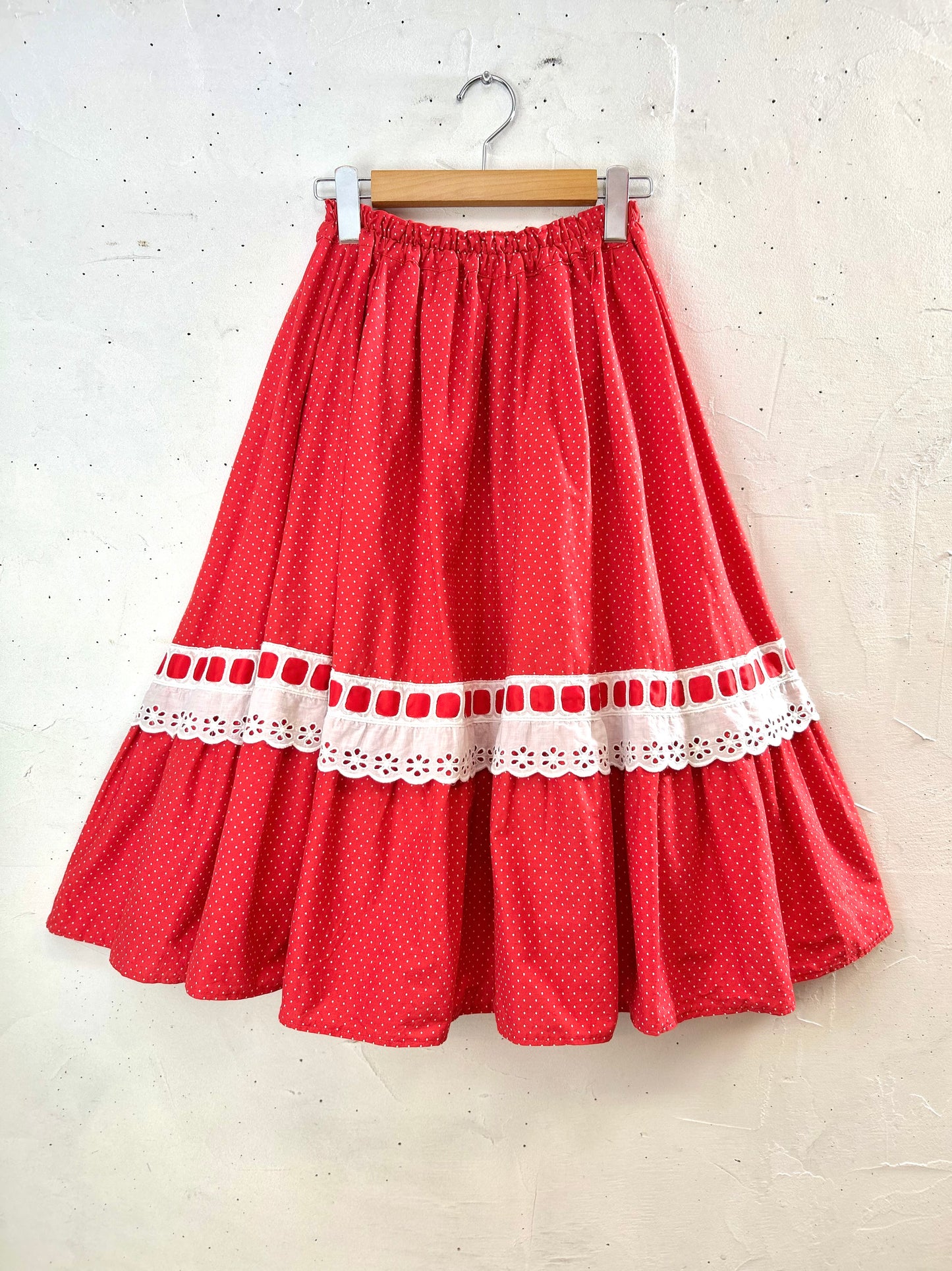 Vintage Tiered Skirt [D30061]