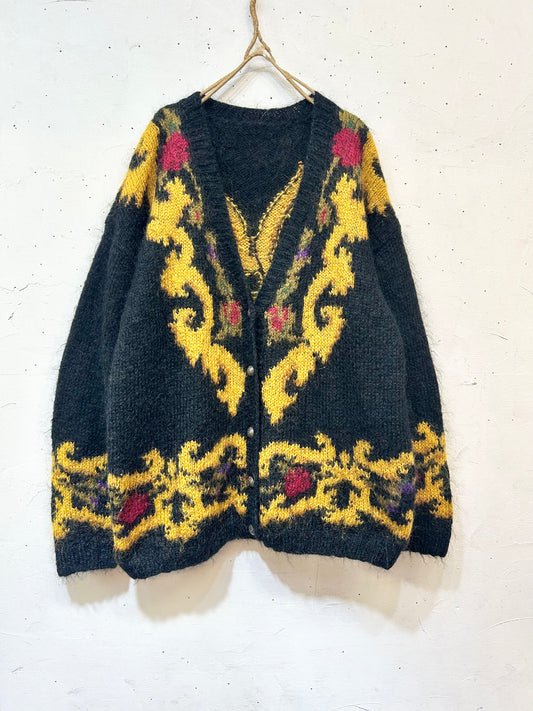 Vintage Hand Knit Cardigan [J25408]