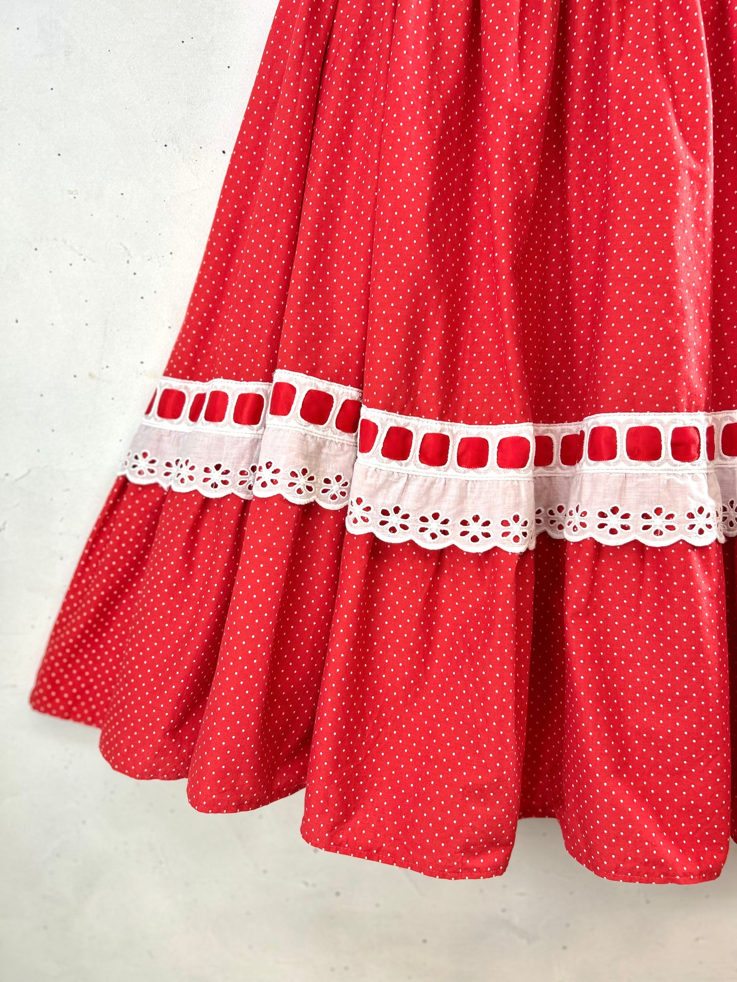 Vintage Tiered Skirt [D30061]